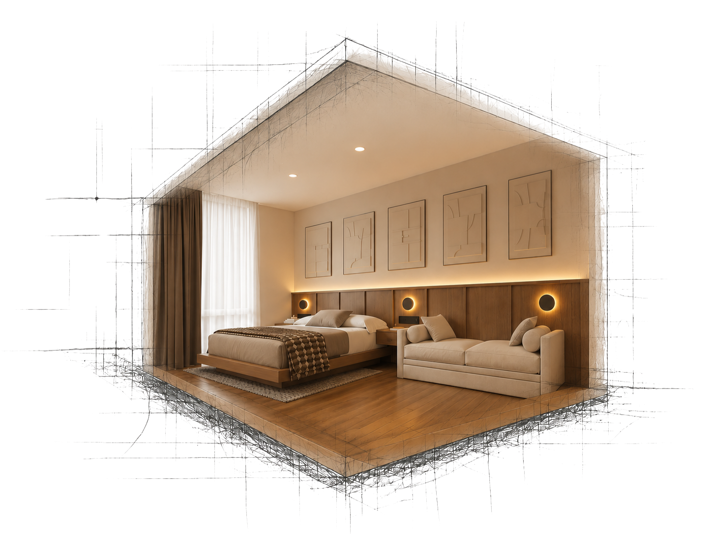 Render apartamento VECTA 98