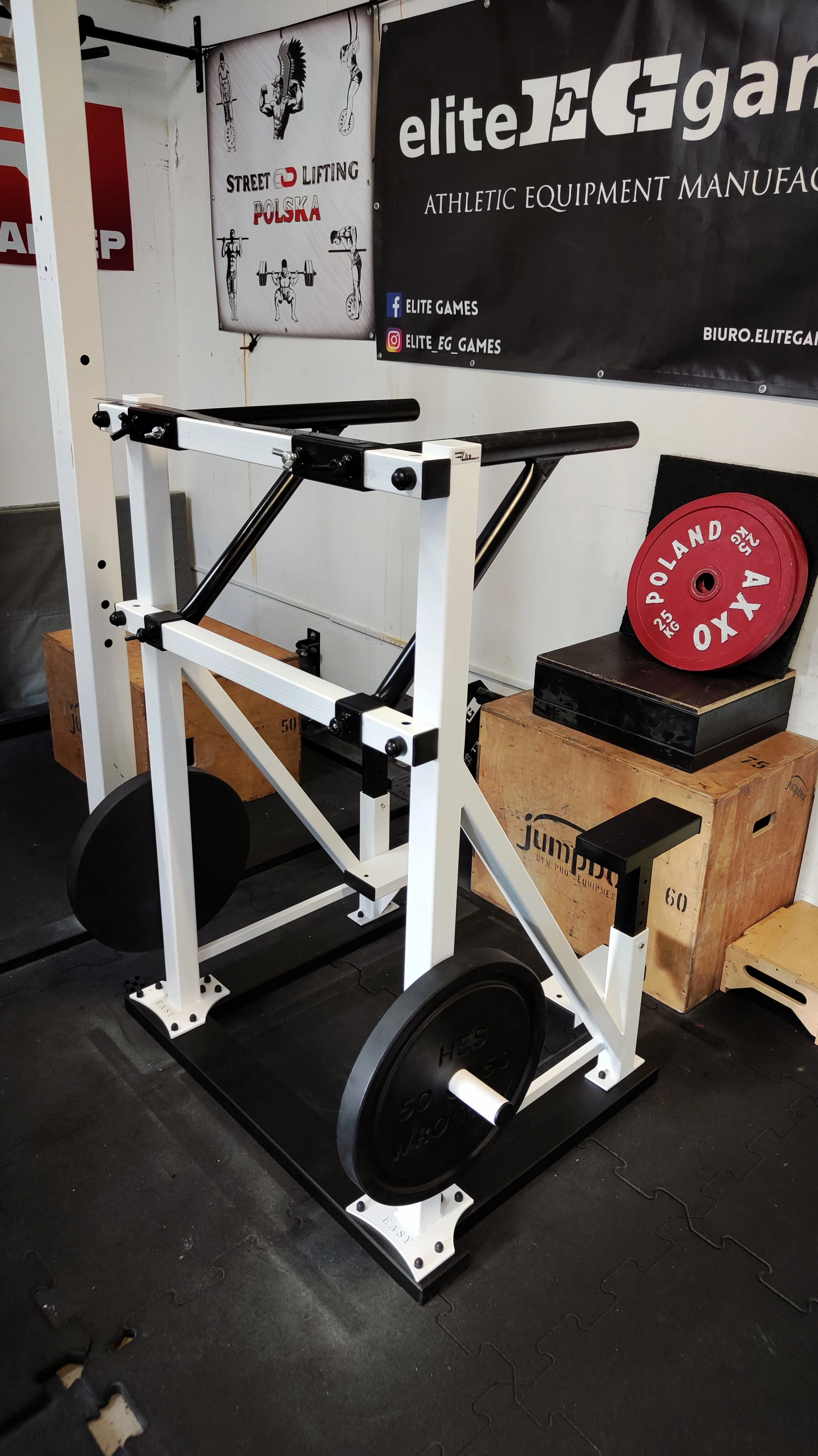 Regulowane poręcze do dipów Street Lifting PRO 2.0