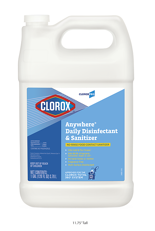 Shops Clorox total 360 disinfectant cleaner 4 Gallons