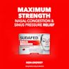 SUDAFED® Sinus Congestion Relief - Maximum strength nasal congestion and sinus pressure relief