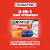 SUDAFED® 2-IN-1 MAX STRENGTH