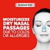 Sudafed® helps moisturize dry nasal passages due to colds or allergies