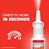 UDAFED® OM Sinus Severe No Drip Nasal Spray, max strength, starts to work in seconds