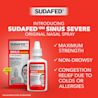 Sudafed® Sinus Severe Original Nasal Spray with maximum strength, non-drowsy, congestion relief