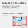 SUDAFED PE® Head Congestion + Flu Severe dosage information