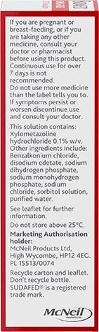Sudafed® Sinus Ease Nasal Spray - Image 2 - Sudafed - en-GB