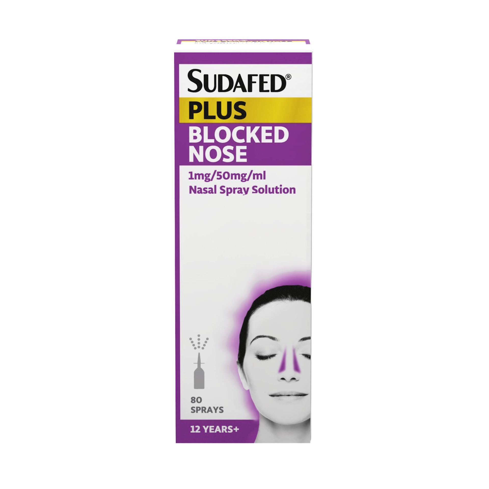 SUDAFED® Plus Blocked Nose Nasal Spray - Image 1 - Sudafed - en-GB