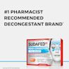 SUDAFED® First Pharmacist Recommended Decongestant Brand