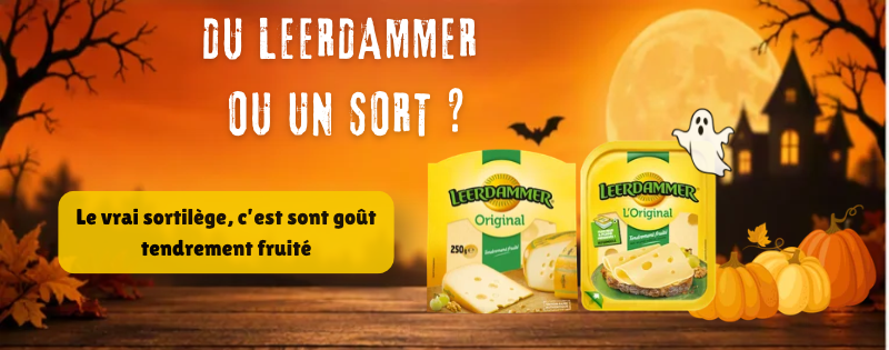 Leerdammer pour Halloween