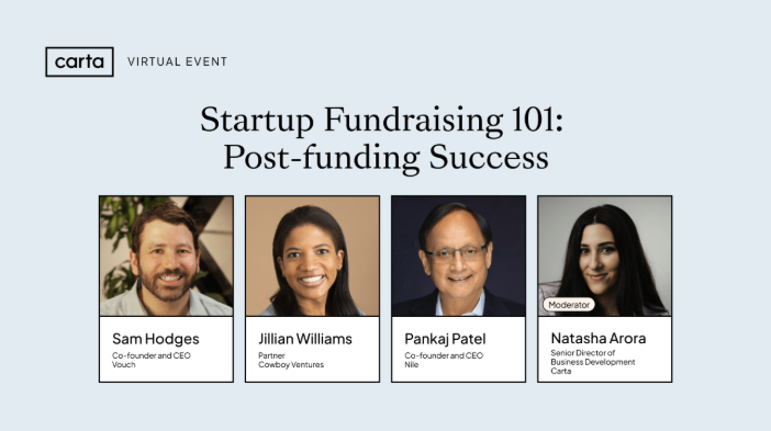 Startup Fundraising 101: Post-funding Success