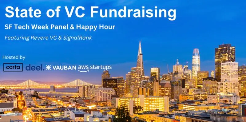 Come Talk Startup Data at SF Tech Week on May 30