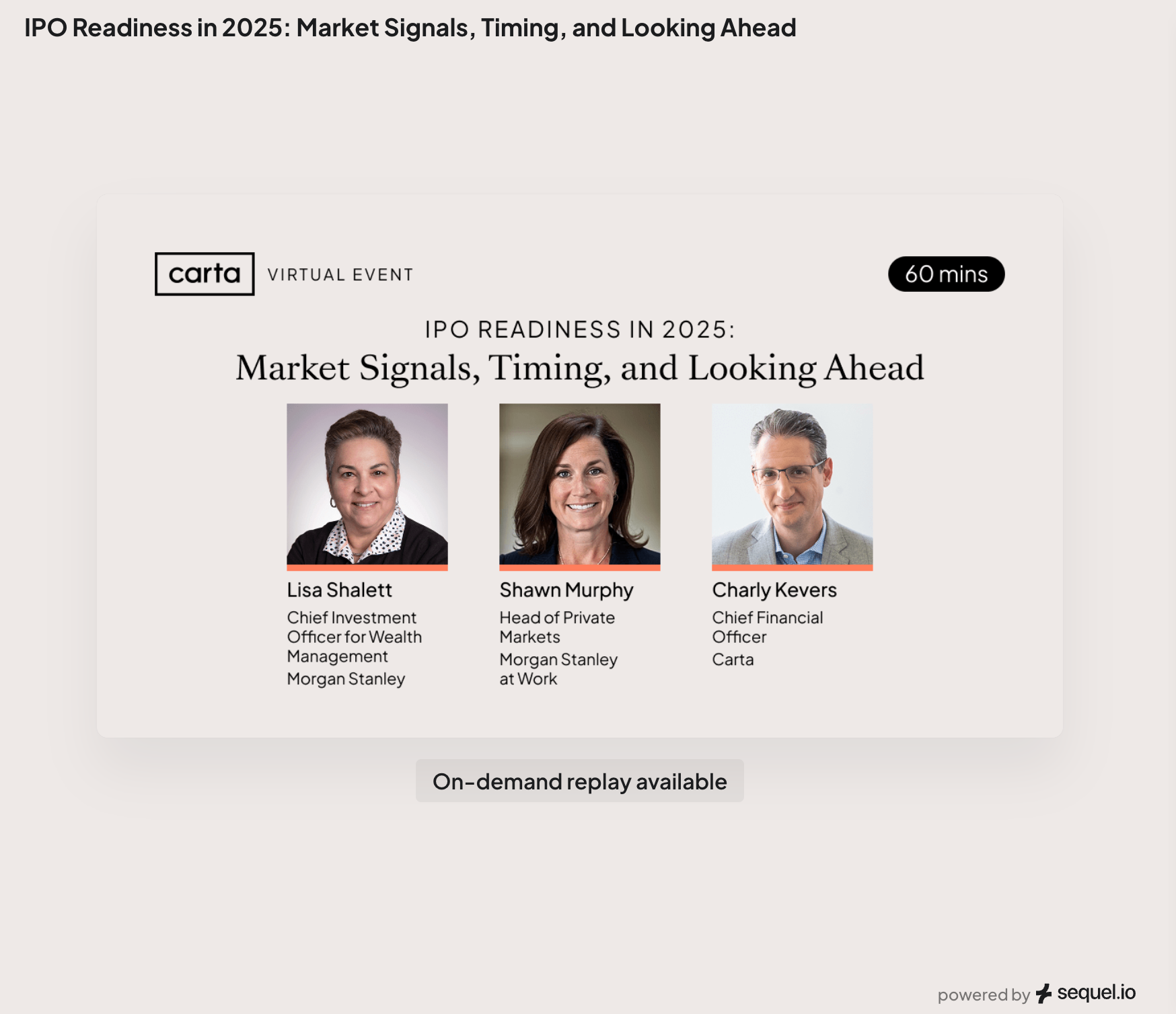 IPO Readiness in 2025: Market Signals, Timing, and Looking Ahead 