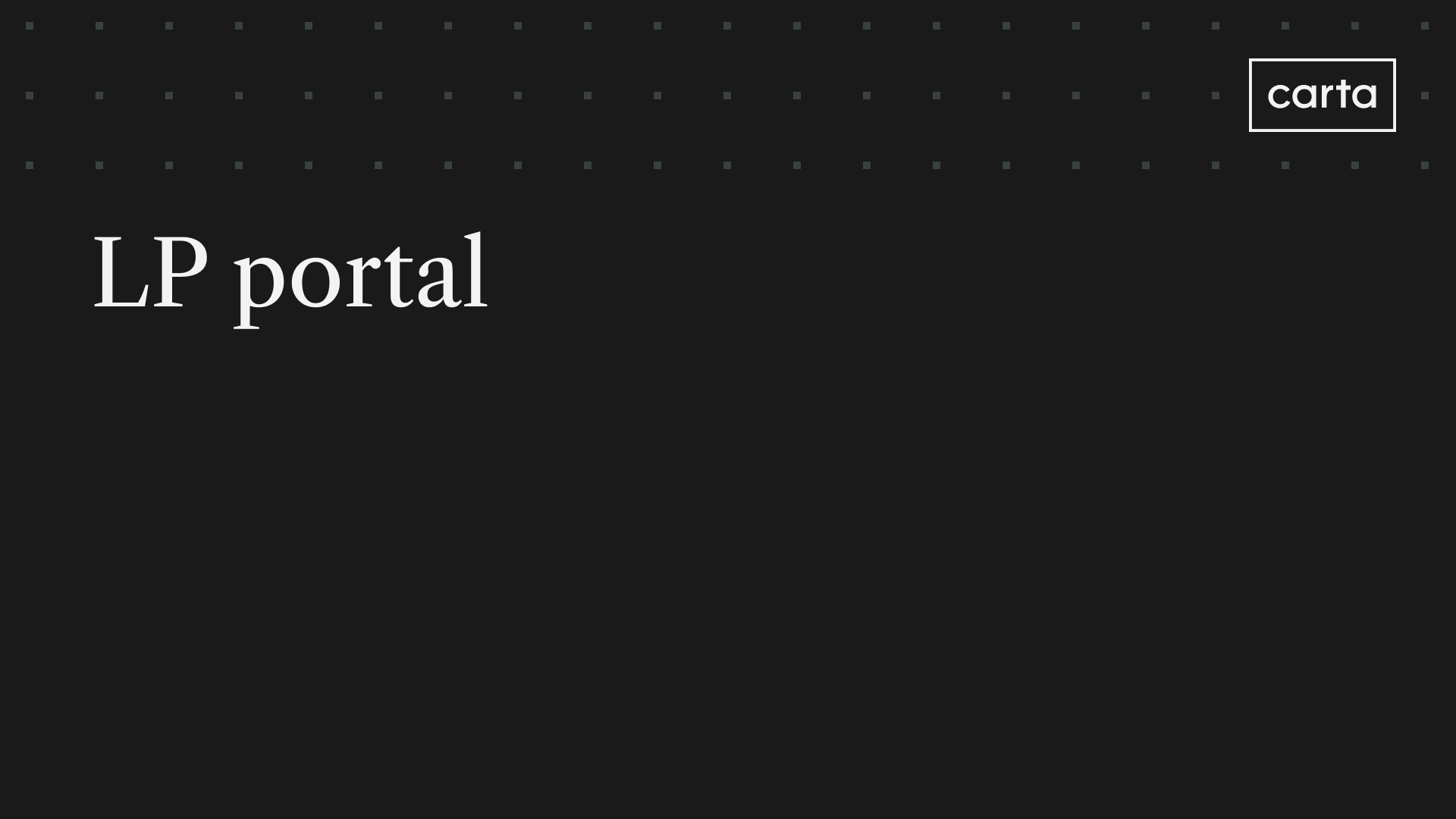LP Portal
