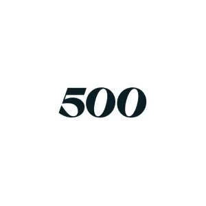 500-logo-bw