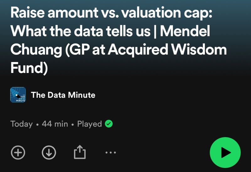Preseed Fundraising Deep Dive With Mendel Chuang