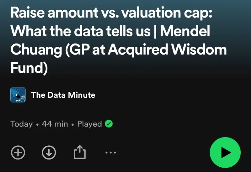 Preseed Fundraising Deep Dive With Mendel Chuang