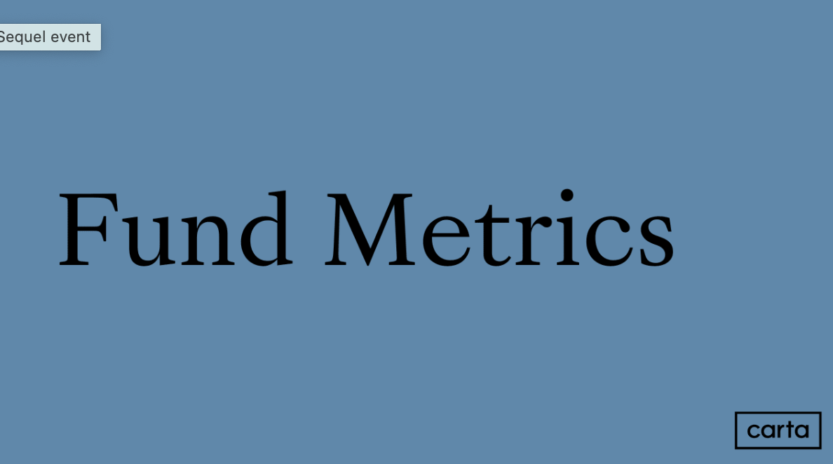 Fund Metrics