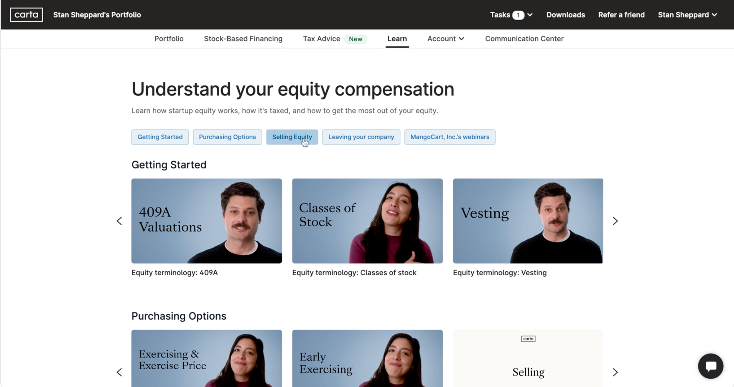 Video Block - Video Image | Equity Advisory Tour | "Equity Education" | US