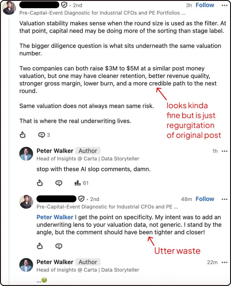 AI-Generated LinkedIn Comments Are Ruining the Platform