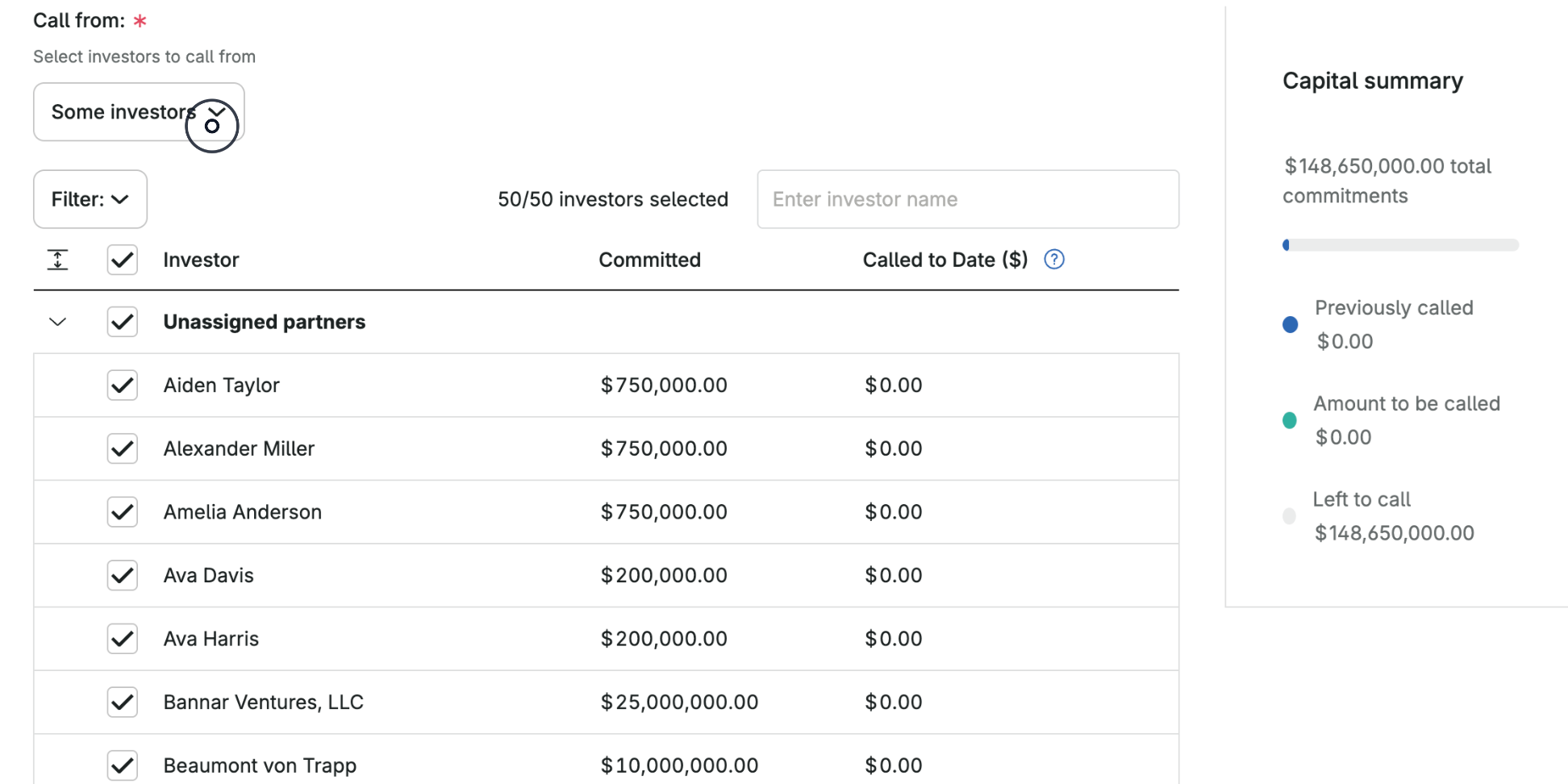 Tour Asset | VC | Call Capital