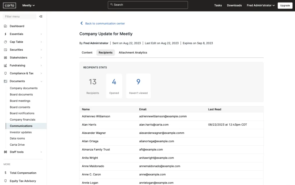 How to streamline your fundraising process with Carta