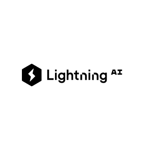 Lightning AI logo - bw