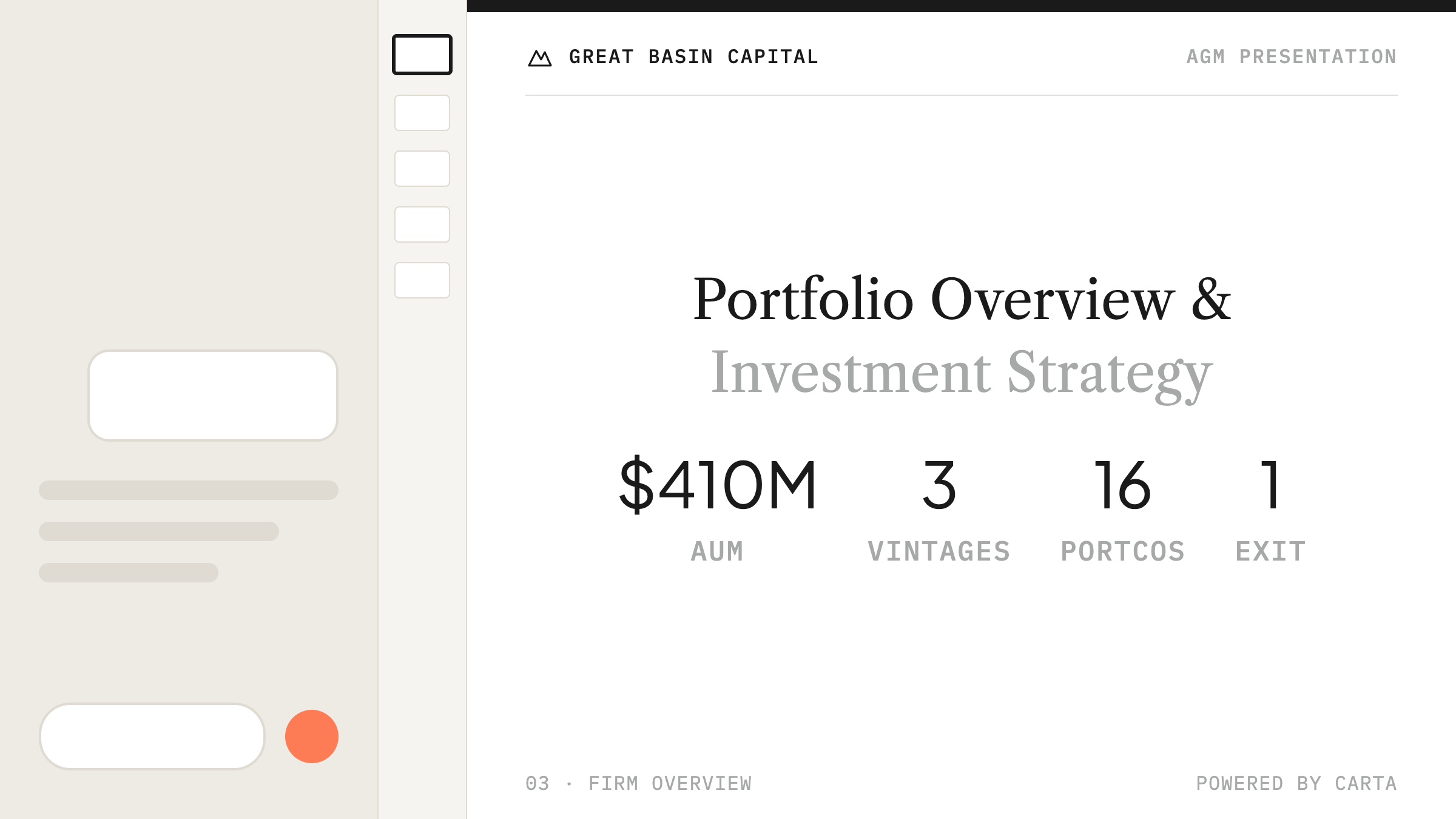 Carta Investors Plugin