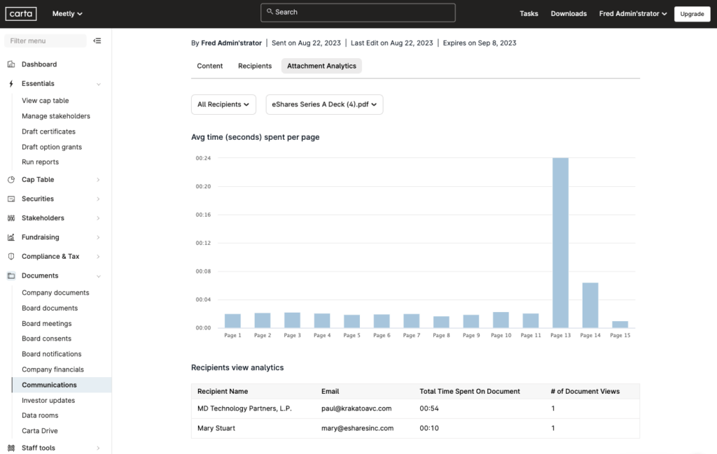 How to streamline your fundraising process with Carta