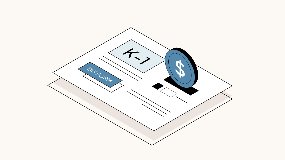 Schedule K-1 tax form