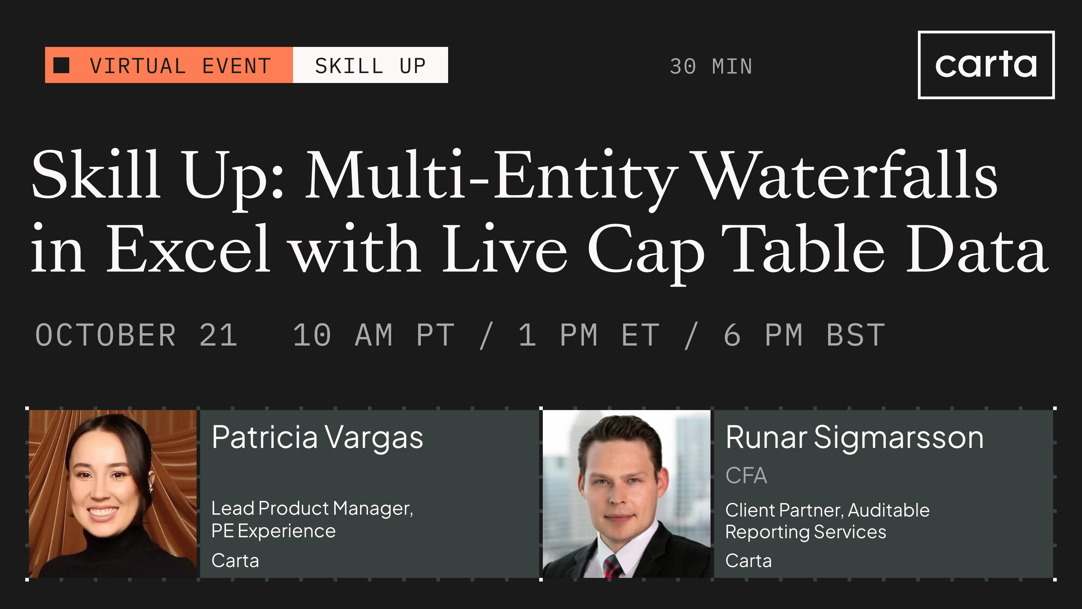 Skill Up: Multi-Entity Waterfalls in Excel with Live Cap Table Data