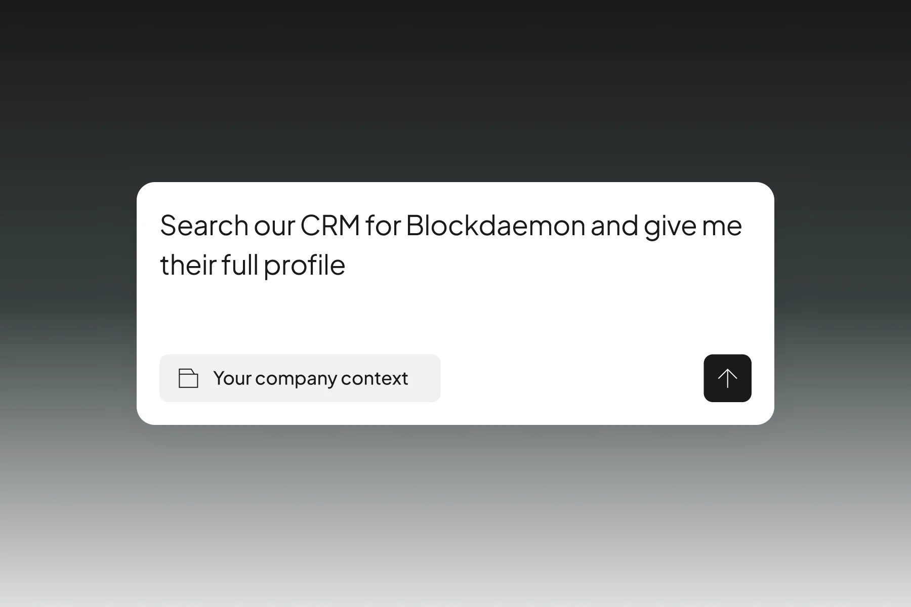 ProductFeatureGroup | CRM Plugin | Quick Company Lookup | Static