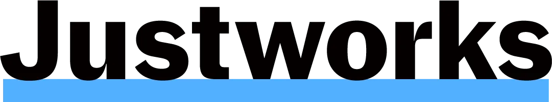 Justworks logo.