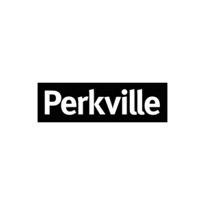 Perkville logo - bw