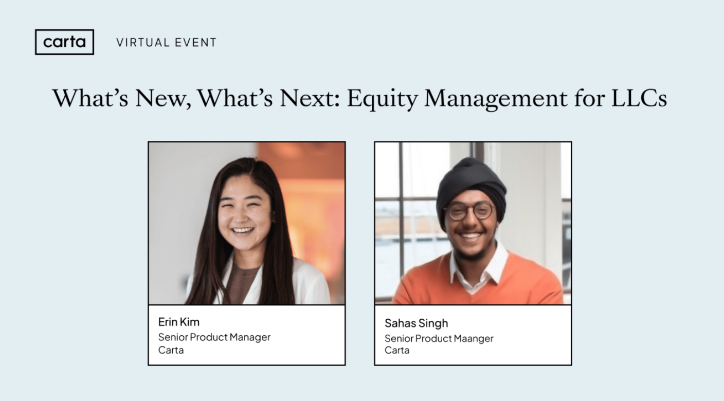 What’s New, What's Next: Equity Management for LLCs
