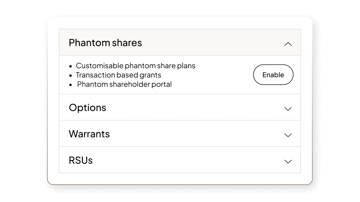 Share Plans UI | Feature | Product Page | "Multi-jurisdictional support" | UK