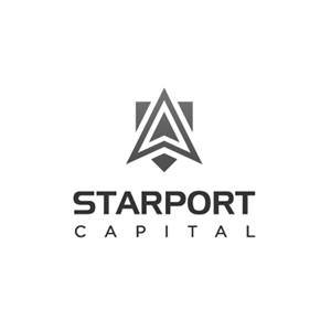 Starport Capital logo (B&W)