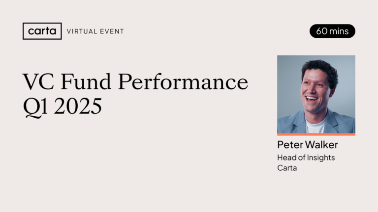 Event - VC Fund Performance Q1 2025