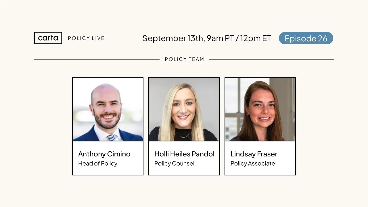 Policy Live September 13