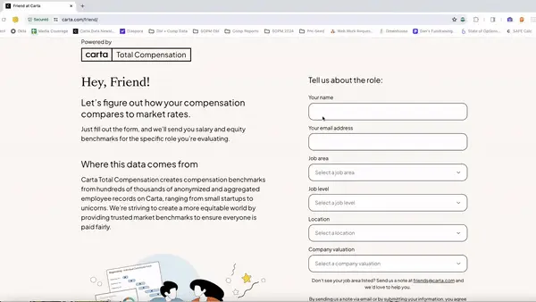 Get Real Salary and Equity Data From Carta Before Applying