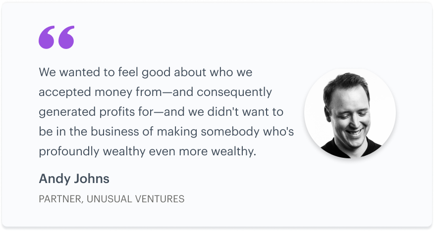 Growth and innovation: a Q&A with Andy Johns of Unusual Ventures