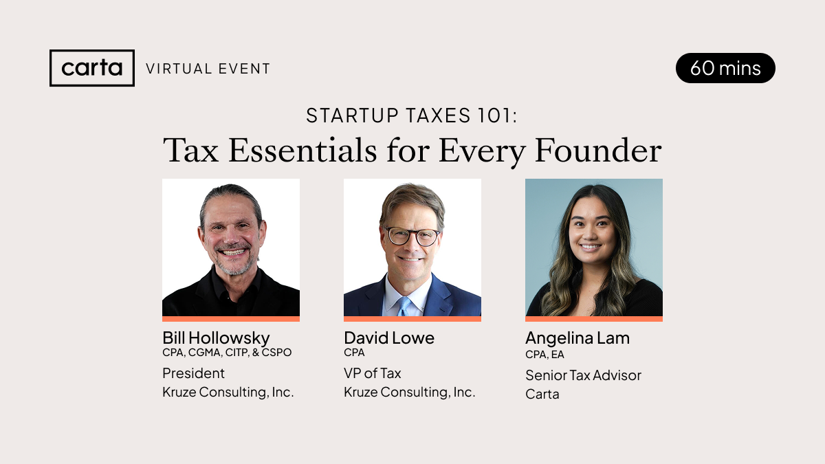 Startup Tax 101 Essentials