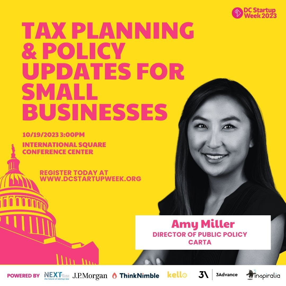 Tax policy event-A Miller