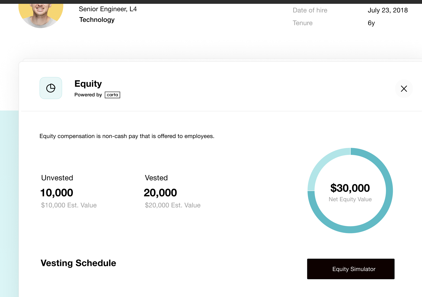 Sequoia partnership screenshot