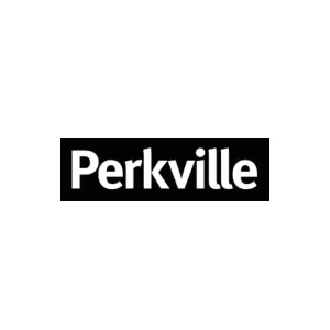 Perkville logo - bw
