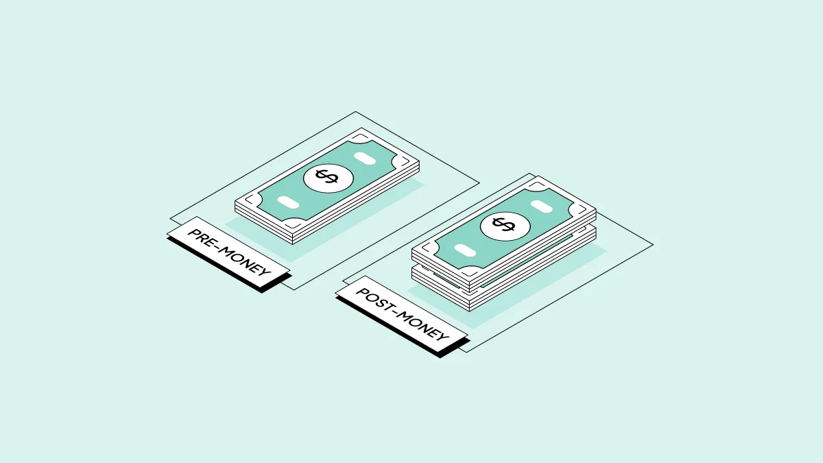 Pre-money vs. post-money valuations
