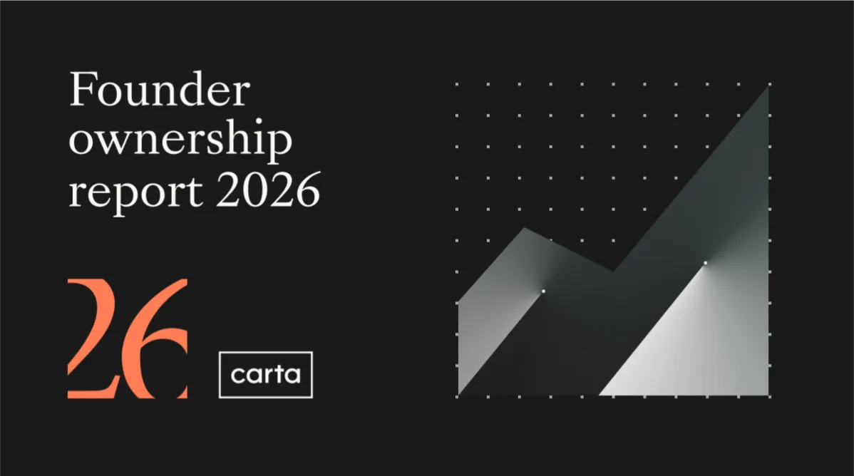 Data Minute: Founder Ownership 2026 - Chart