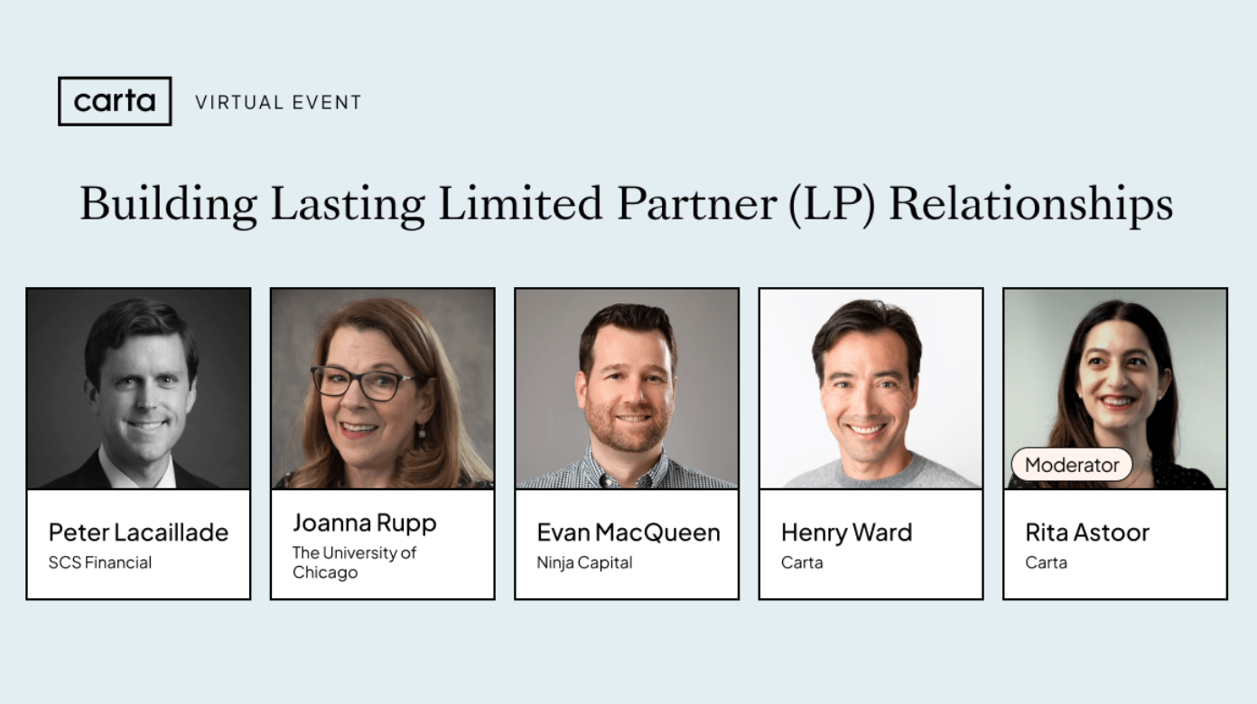 Building Lasting Limited Partner (LP) Relationships