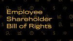 Employee Shareholder Bill of Rights
