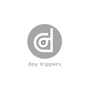 Day Trippers Logo 300x300 BW
