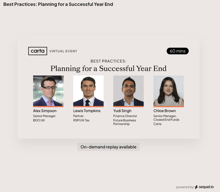 Best Practices: Planning for a Successful Year End